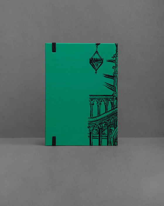 Notebook Livraria Lello Verde